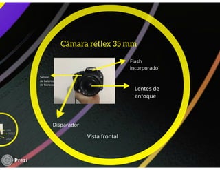 Partes de la cámara