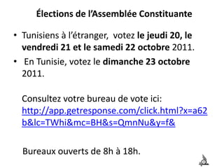 Pourquoi voter ?