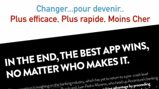 Changer...pour devenir.. 
Plus efficace, Plus rapide, Moins Cher 
OBJECTIFS? La Transformation Digitale 8 
 