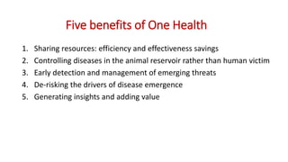 The context surrounding the emergence of infectious diseases and the need to foster multilateral collaboration to implement prevention strategies