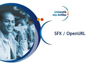 SFX / OpenURL
 