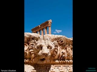 Crédits photo :
Temple à Baalbek christianmeichtry