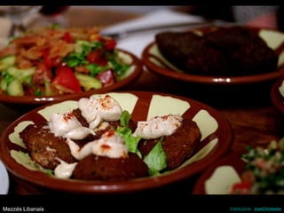 Mezzés Libanais Crédits photo : JuanChristophe