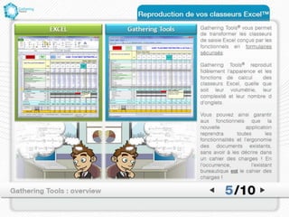 Gathering Tools : présentation pour les Métiers