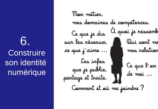 6.
Construire
son identité
numérique
 
