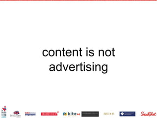 content is not
advertising
44
 