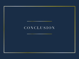 C O N C L U S I O N 

 