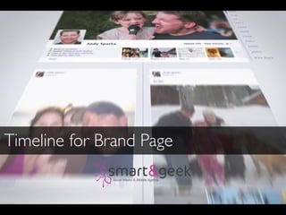 Timeline for Brand Page
 