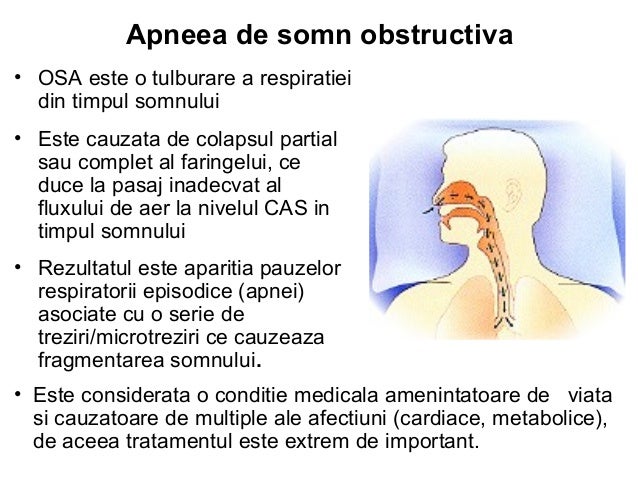 Polisomnografie la domiciliu, sindrom apnee somn - SAS