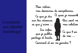 Construire
son identité
numérique
 