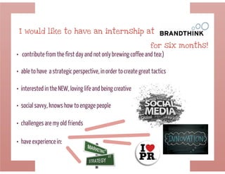 Prezume brandthink