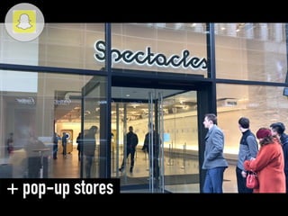 ≈
+ pop-up stores
 