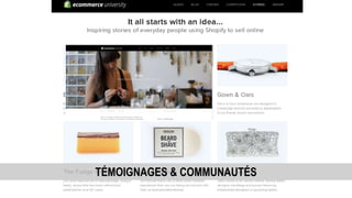 TÉMOIGNAGES & COMMUNAUTÉS
 
