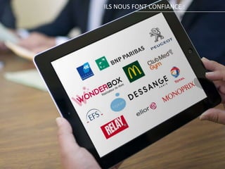 ILS NOUS FONT CONFIANCE :
 