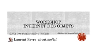 Laurent Favre about.me/laf
Crédits photo keystone/afp/dr
 