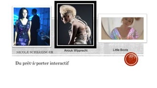 Du prêt-à-porter interactif
Anouk Wipprecht Little Boots
 