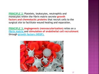 PLATELET RICH FIBRIN - ROLE IN PERIODONTICS | PPTX