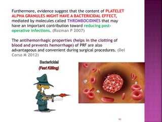 PLATELET RICH FIBRIN - ROLE IN PERIODONTICS | PPTX