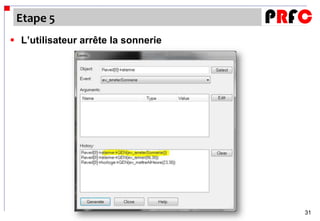 Etape 5
 L’utilisateur arrête la sonnerie




                                     31
 