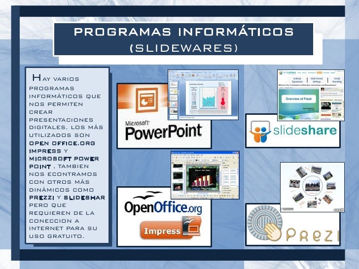 Presentaciones Digitales.