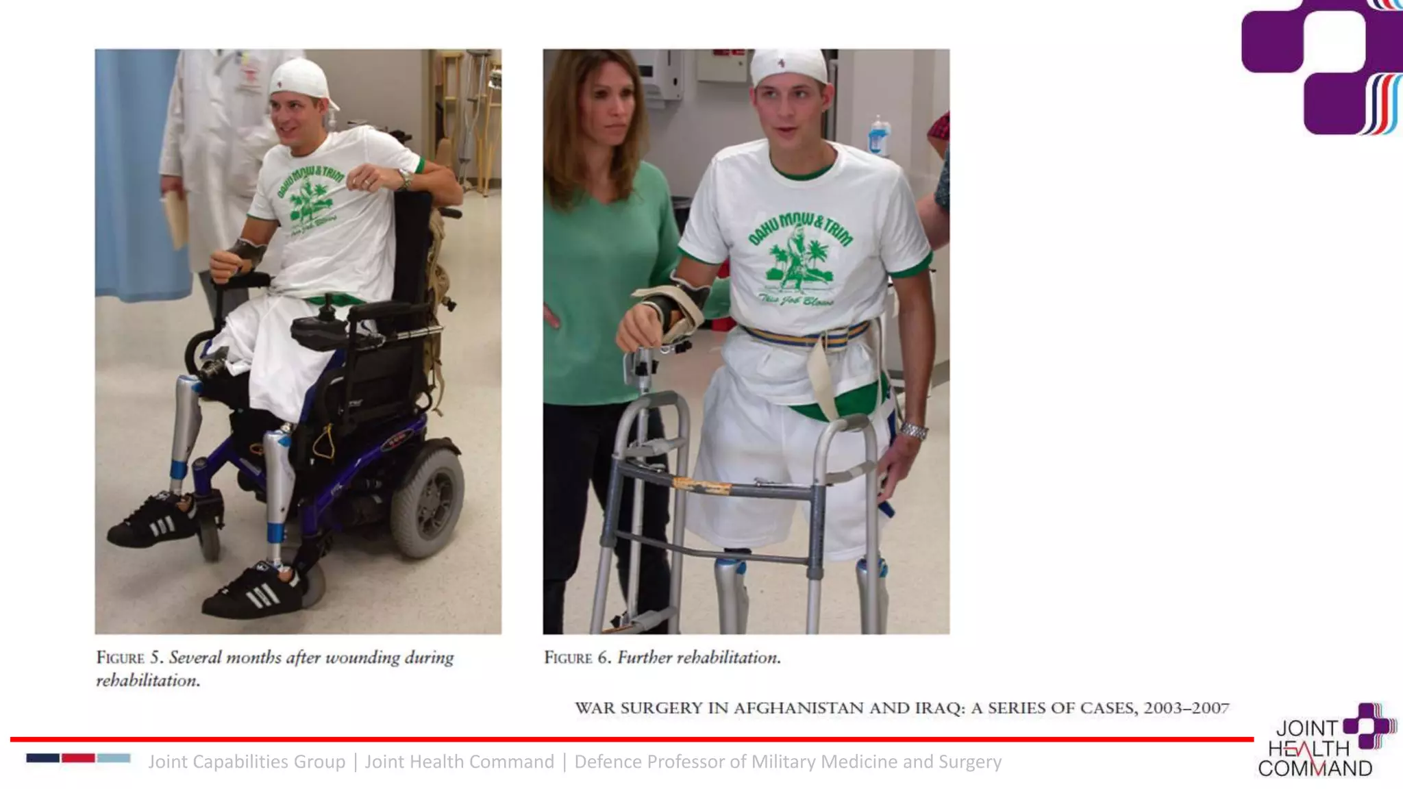 Joint Capabilities Group │ Joint Health Command │ Defence Professor of Military Medicine and Surgery
 