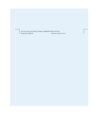 File name: hp 12c_user's guide_Portuguese_HDPMBF12P47Page:210of218
Printed Date:2005/7/29 Dimension: 14.8 cm x 21cm
 