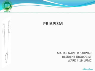 MAHAR NAVEED SARWAR
  RESIDENT UROLOGIST
      WARD # 19, JPMC
 