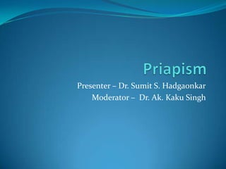 Presenter – Dr. Sumit S. Hadgaonkar
Moderator – Dr. Ak. Kaku Singh
 