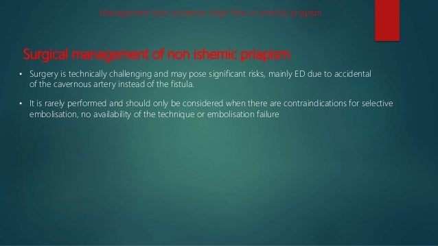 priapism home treatment