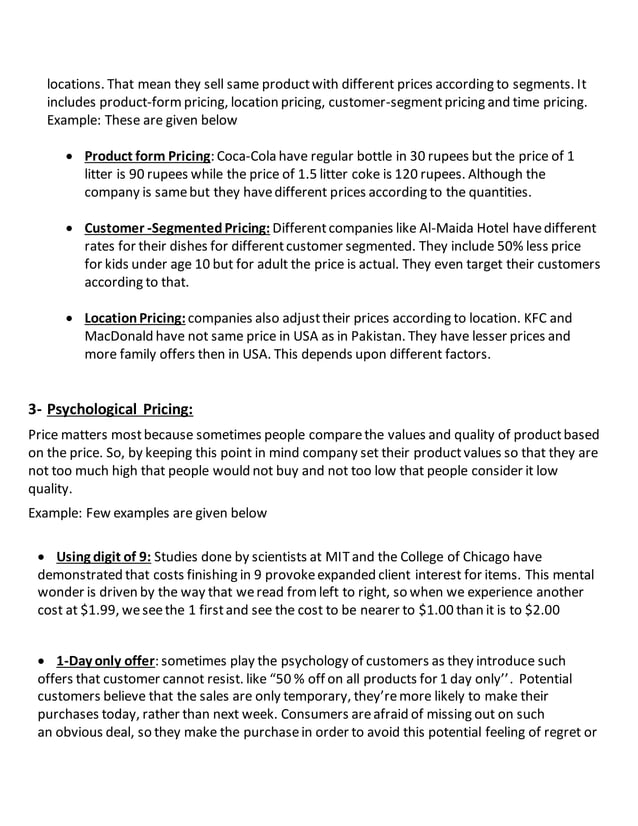 define-and-explain-price-adjustment-strategies