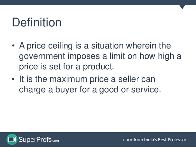 Price Ceiling