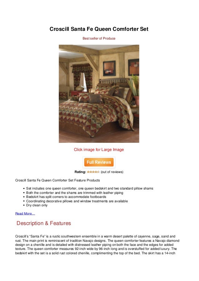 Croscill Santa Fe Queen Comforter Set