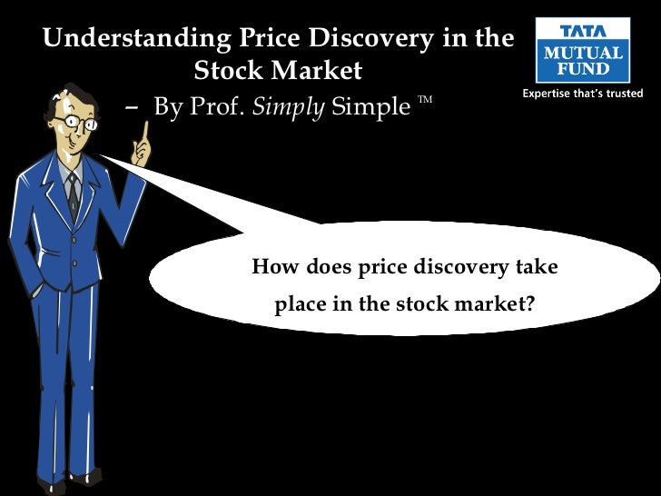 Price discovery in the stock market