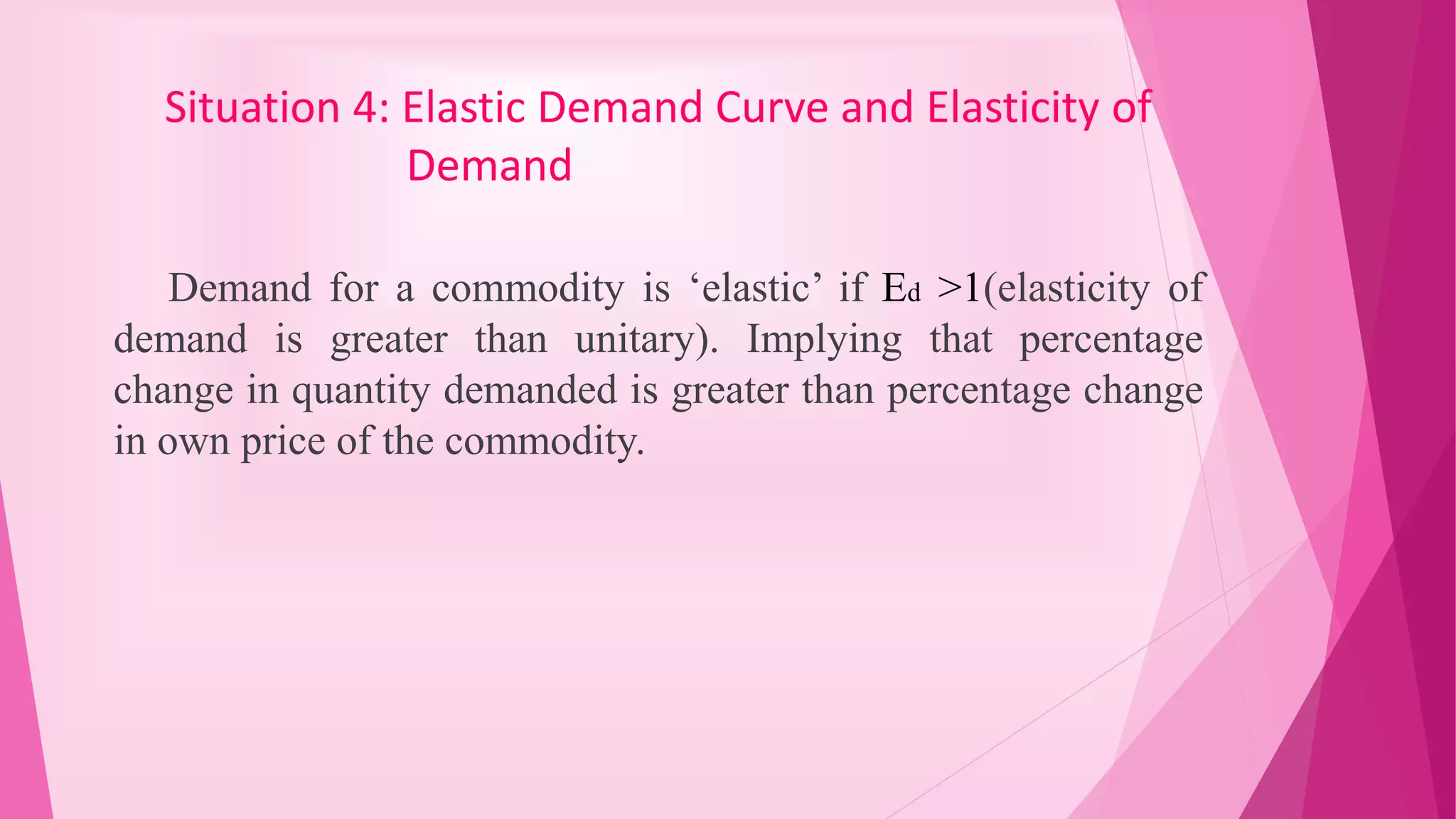 Price Elasticity Of Demand Price elasticity of demand | PPTX