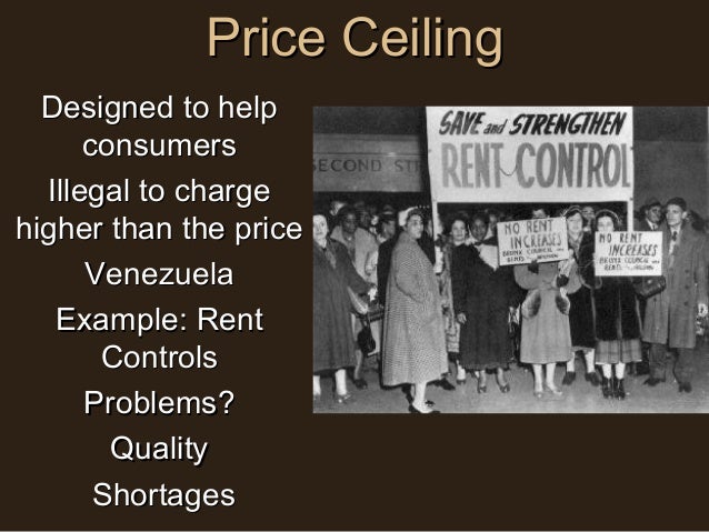 Price Floors And Ceilings