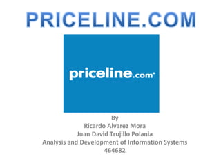 By
Ricardo Alvarez Mora
Juan David Trujillo Polania
Analysis and Development of Information Systems
464682
 
