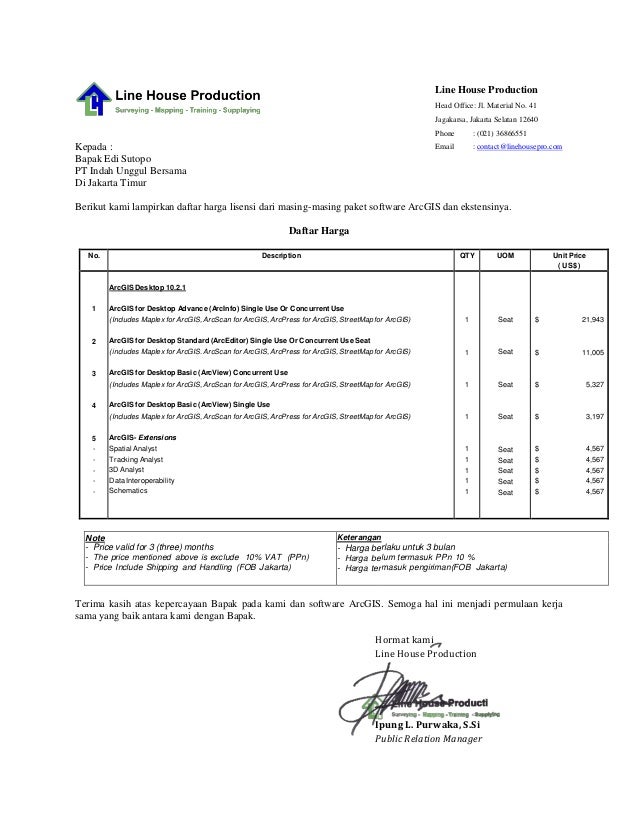 Price list arc gis license