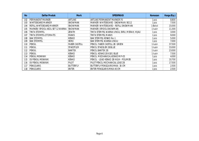 pricelist atk 18 11 2013 pricelist atk 18 11 2013