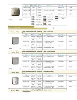 QTS ITALY VE-TO Jumbo toilet roll dispenser QTS ITALY VE-TO Jumbo toilet roll dispenser