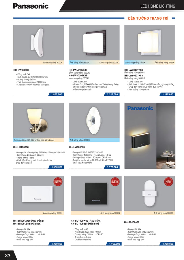 catalogue Panasonic PDF