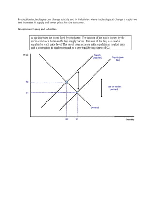 price mechanism in the long term - economics help... Economics - Price mechanism | PDF