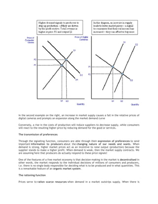 Economics - Price mechanism | PDF