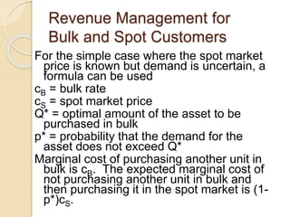 Pricing & Revenue Management In A Supply Chain | PPTX