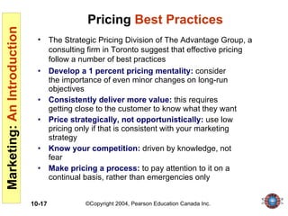 Pricing  Best Practices ,[object Object],[object Object],[object Object],[object Object],[object Object],[object Object]