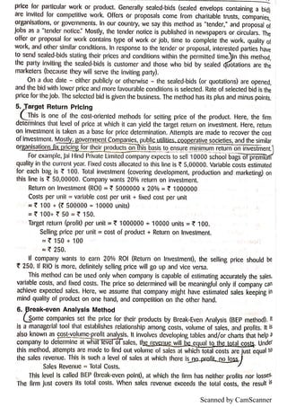 Pricing decisions: objectives and strategies-methods of pricing | PDF