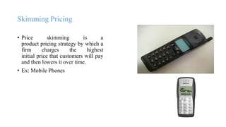 Pricing decision