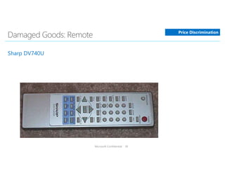 Microsoft Confidential 25
Price Discrimination
 