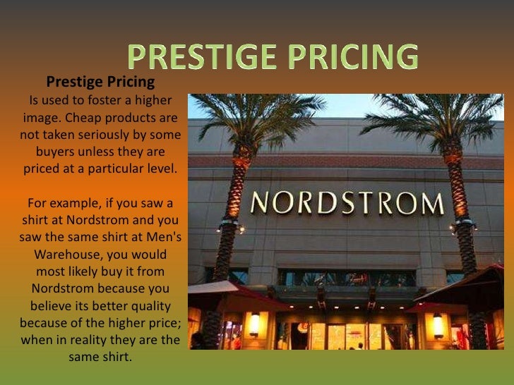 Pricing policies and strategies examples