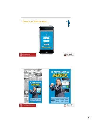 There’s an APP for that….




                            30
 