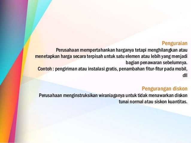 Contoh Biaya Peluang Materi - Contoh Daftar Isi x